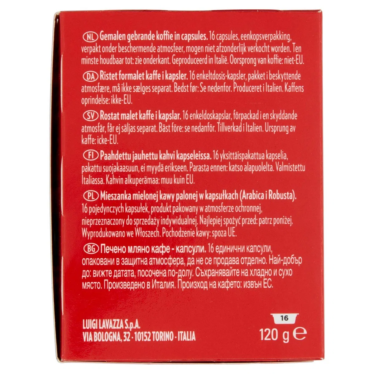 16 Espresso Kapseln