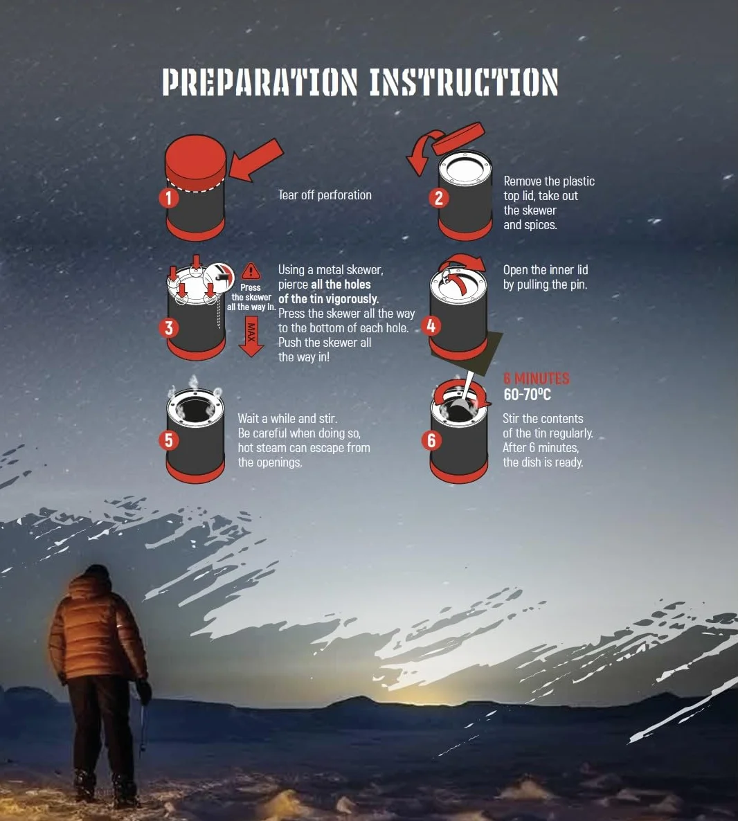 SkyFood: Chili con Carne, Self-Heating Dish