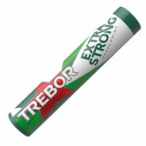 Trebor Extra Strong Peppermint Mints Roll 41.3g Pack of 40