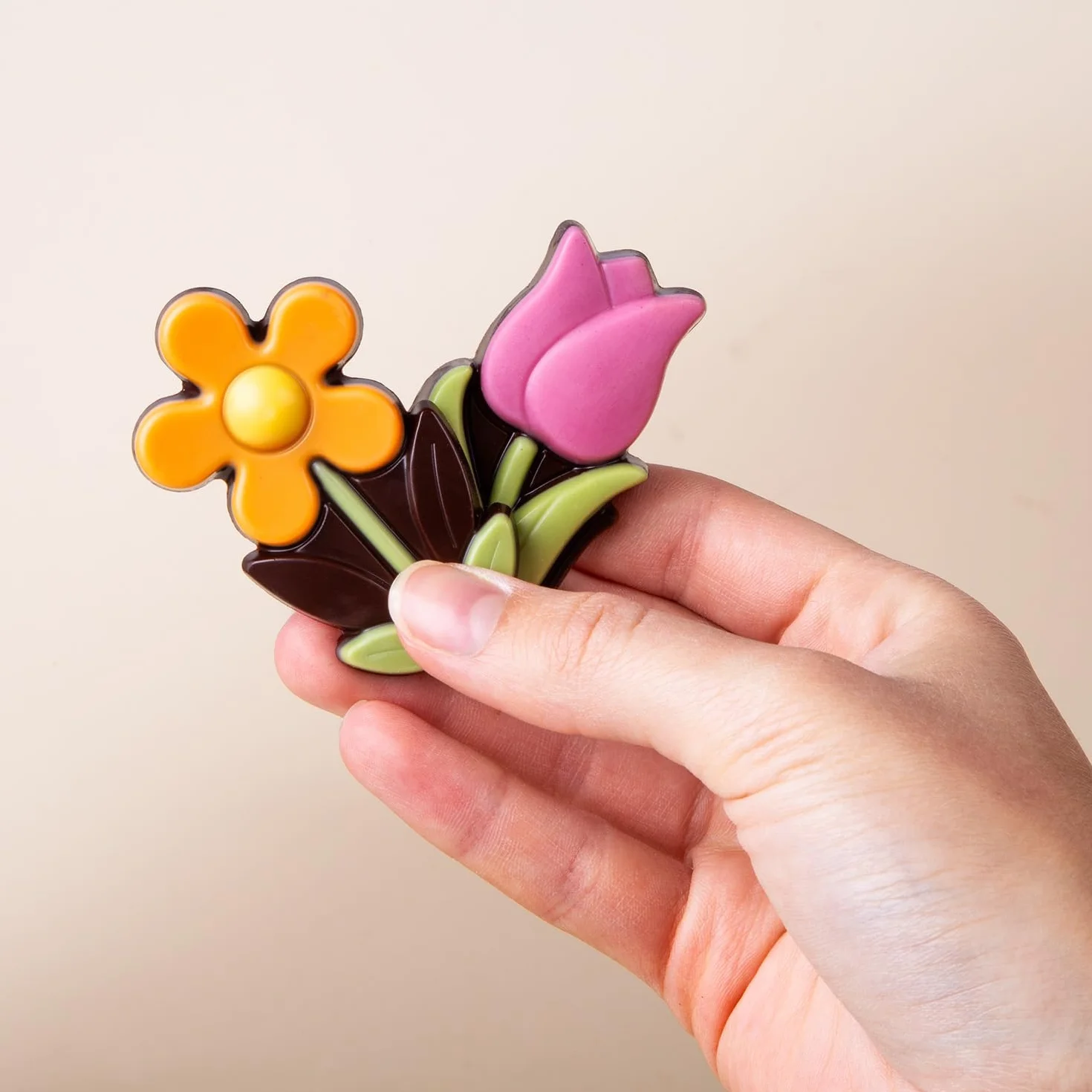 3 Little Daisy | 3 czekoladowe stokrotki | kwiatki z czekolady | kwiaty | czekolada | słodycze | prezent | upominek | kobieta | mama | koleżanka | dziewczyna | dekoracja | urodziny | imieniny