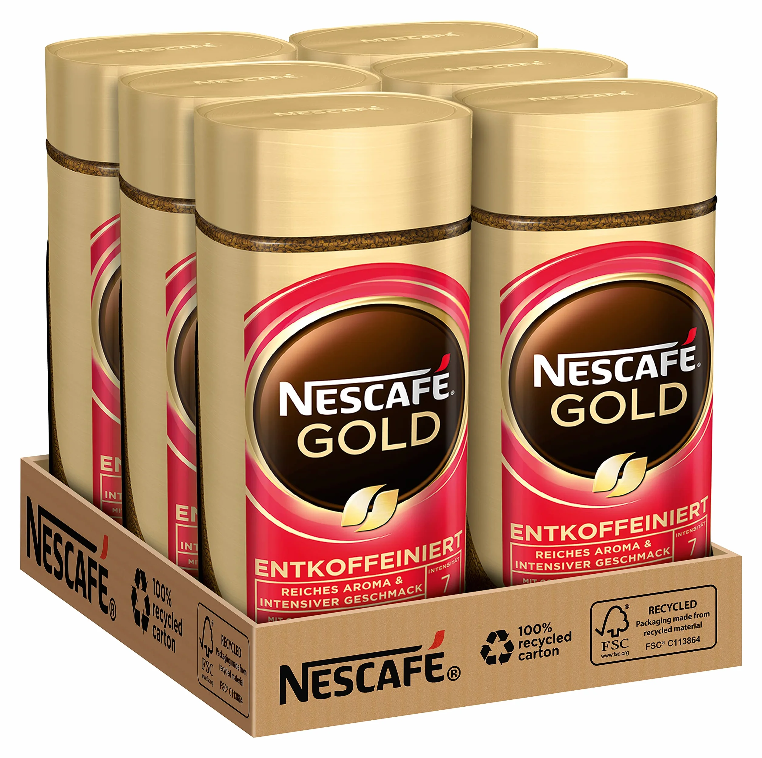 Nescafé Gold Kawa Rozpuszczalna, Bezkofeinowa